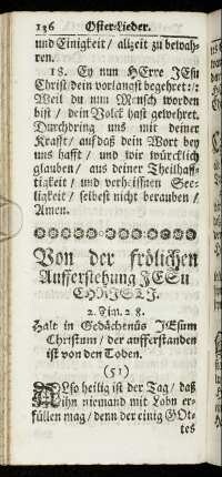 Von der frölichen Aufferstehung Jesu Christi.