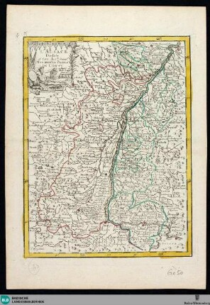 L'Alsace - Go 50 : Dediée a son alt. sere. Monseign. le Prince de Contry