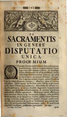 Theologia Scholastica Morali-Polemica Juxta Mentem Doctoris Subtilis Joannis Duns Scoti, Liber IV.