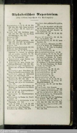Alphabetisches Repertorium