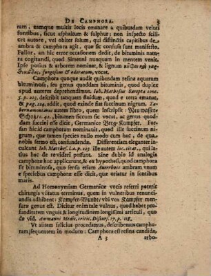 Diss. med. inaug. de camphora