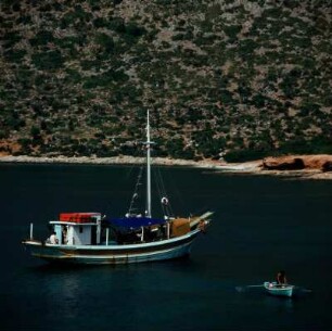 Kyra Panagia. Die >Ag Nik< in der Südwest-Bucht