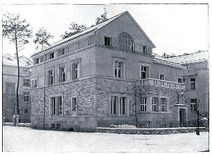 Billing, Hermann; Karlsruhe, Moltkestr.47 / Beethovenstr.; Villa Billing - Außenansicht