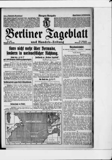 Berliner Tageblatt und Handels-Zeitung, Morgen-Ausgabe