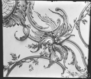 Potsdam, Neues Palais, Unteres Konzertzimmer, R.: 211, Deckendetail.