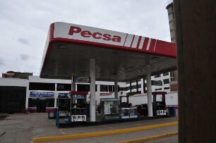 Cusco - Pecsa-Tankstelle : Leere Pecsa-Tankstelle. Aufgenommen am 31. August 2011 in Cusco