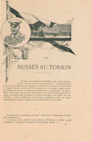 Les Russes au Tonkin