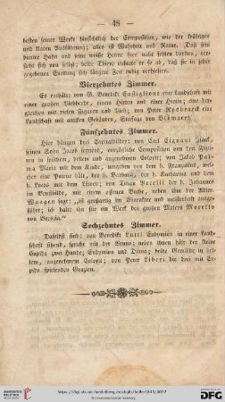 Sechzehntes Zimmer