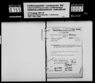 Bettauer, Alfred, Druckerei Mannheim -Fragment-