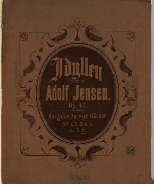 Idyllen : 8 Klavierstücke zu zwei und zu vier Händen ; op. 43, 8. Dionysosfeier