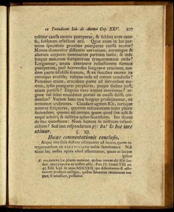 §. XI. Huius commentationis conclusio.