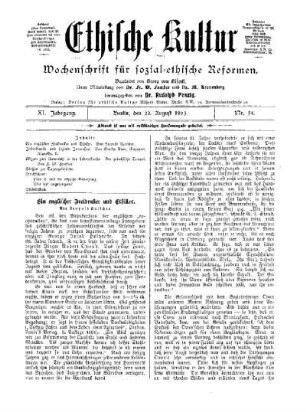 Ein englischer Freidenker und Ethiker