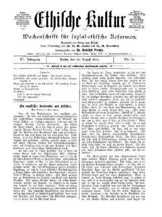 Ein englischer Freidenker und Ethiker