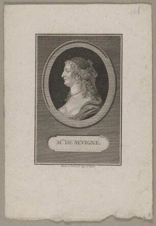 Bildnis der Madame de Sévigné