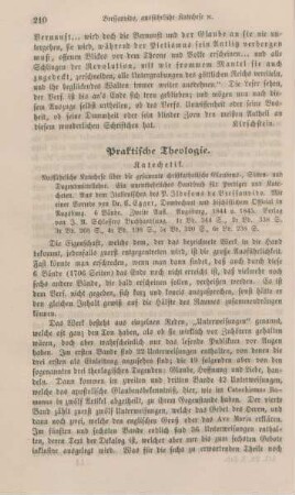 210-229 Praktische Theologie