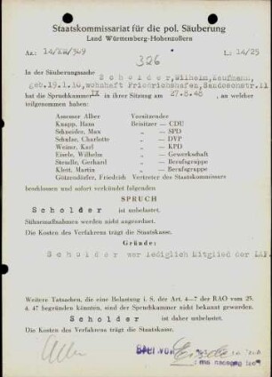 Scholder, Wilhelm