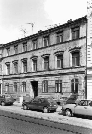 Görlitz, Bautzener Straße 47. Wohnhaus (um 1860). Straßenansicht