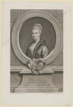 Bildnis der Christiana Sophia Winckler