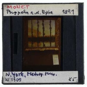 Monet, Pappeln (Serie),Monet, vier Pappeln