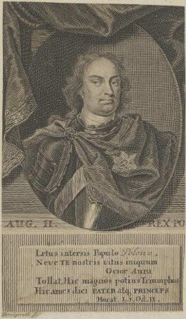 Bildnis des Augustus II.