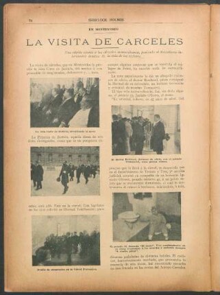La visita de cárceles : Una rápida ojeada á las cárceles montevideanas, poniendo al descubierto interesantes detalles de la vida de los reclusos