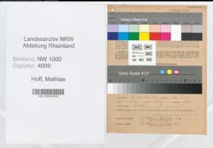 Entnazifizierung Mathias Hoff, geb. 11.09.1906 (Anstreicher)