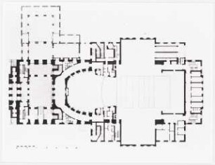 Staatsoper, Berlin Umbau: Grundriss Rang