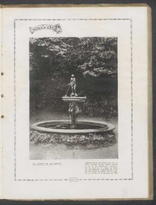 Notas de arte : "La Fuente de las Ranas" - [Fotografía]
