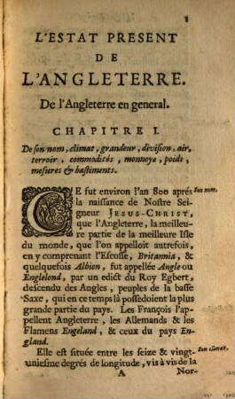 L' État present de l'Angleterre