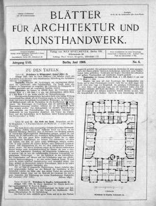 No. 6, Juni 1904