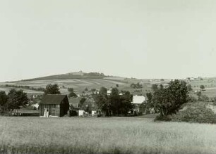 Seiffen-Heidelberg, Grube Edler von Schönberg mit Halde gegen Ortsteil Heidelberg, Blick nach Norden