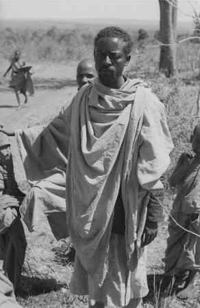 Männerportrait (Äthiopienreise 1937/1938 - 1. Fahrt: von Dire Dawa durch das Somali-Hochland nach Addis Abeba)