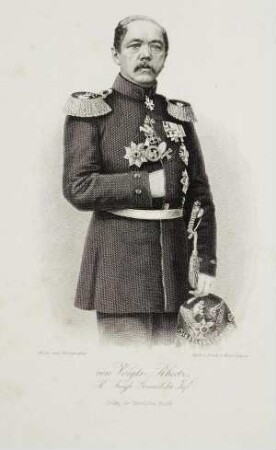 Bildnis von Konstantin Bernhard von Voigts-Rhetz (1809-1877)