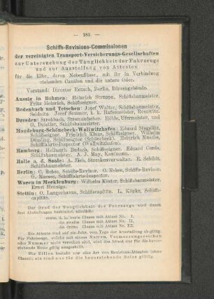 Schiffs-Revisions-Commissionen