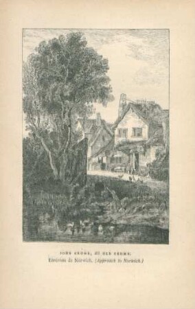 John Crome, dit old Crome. Environs de Norwich