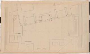 Reichsluftfahrtministerium, Berlin: Garten: Baumbestand, Lageplan [1:200]