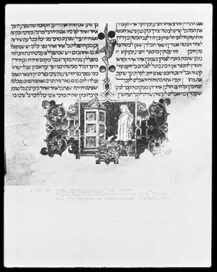 Maimoniden, Mischnen-Thora: Priester am Thora-Schrank, Folio 33verso