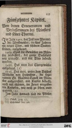 Fuenfzehntes Kapitel
