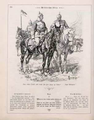 "Militärische Kürze"
