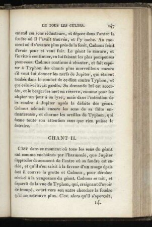 Chant II