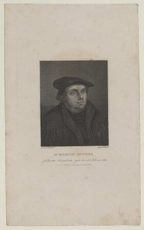 Bildnis des Dr. Martin Luther