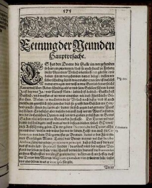 Rettung der Neunden Hauptursache.