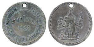 Medaille des Flensburger Waisen Unterstützungsverein