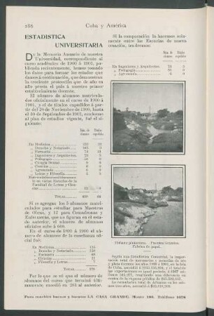Estadística universitaria.