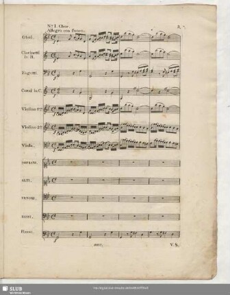 No. 1 Chor: Non nobis Domine / Nicht unserm Namen, Herr