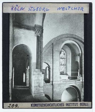 Köln, St. Georg : Westchor