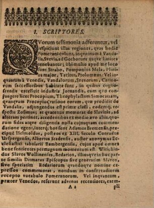 Origines Pomeranicas publicè edisserent Conrad Samuel Schurtzfleisch, Et Daniel Tesmarus, Stargardiâ Pomeranus ...