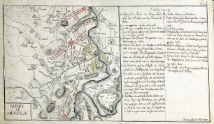 WHK 25 Deutscher Siebenjähriger Krieg 1756-1763: Plan der Schlacht bei Minden, 1. August 1759