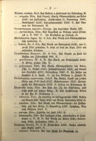 Südbayerns Laubmoose : [Umschlagtitel], 3. Die Laubmoose Niederbayerns : insbesondere des bayerischen Waldes
