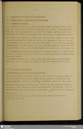 5. Röntgenographische Untersuchungen